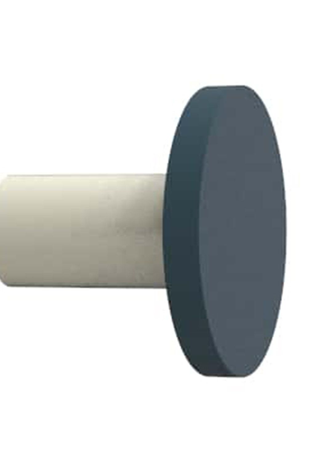 DESIGN BITE - Set de 2 Ganchos de Pared Azul
