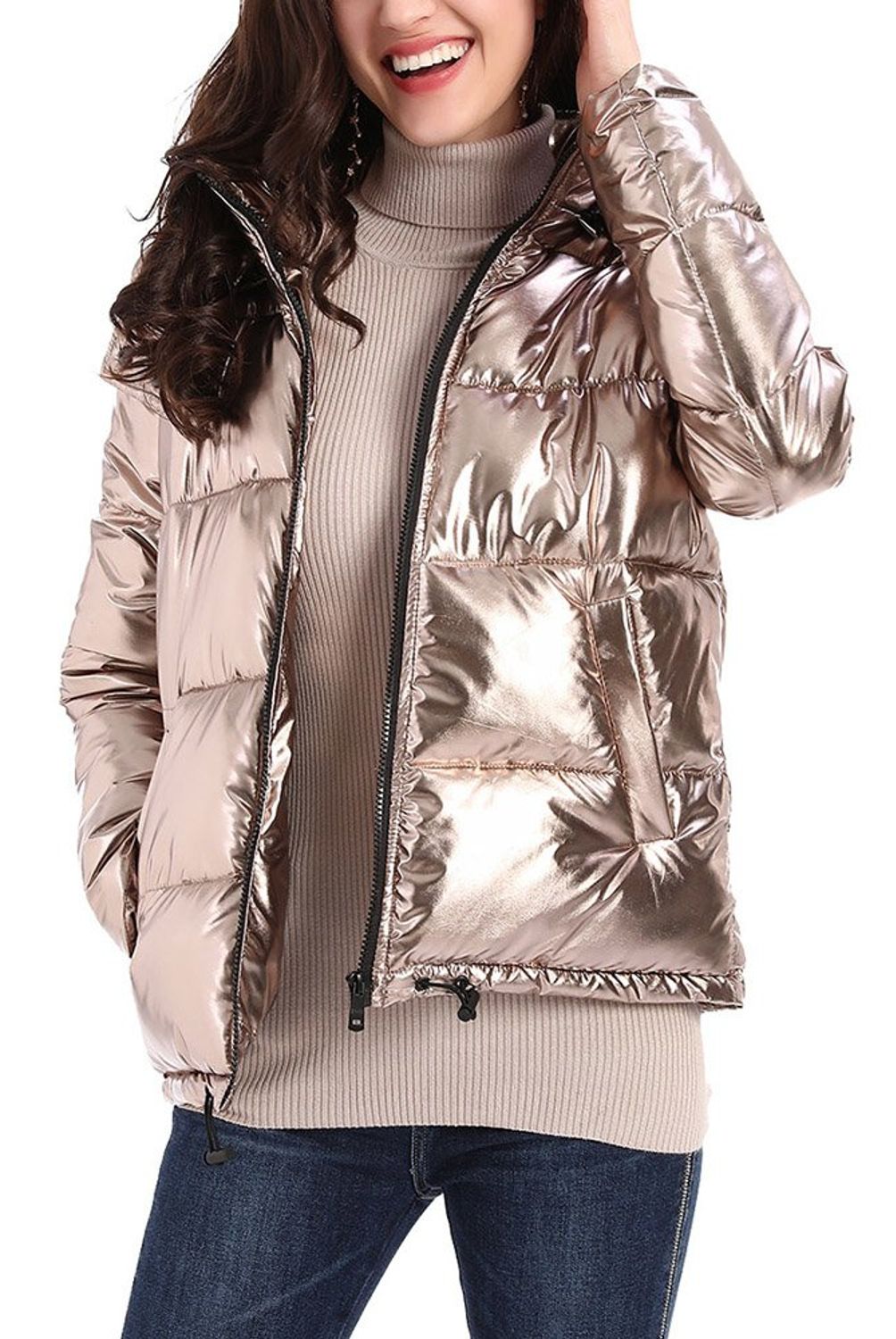 NICOPOLY - Parka Metalizada