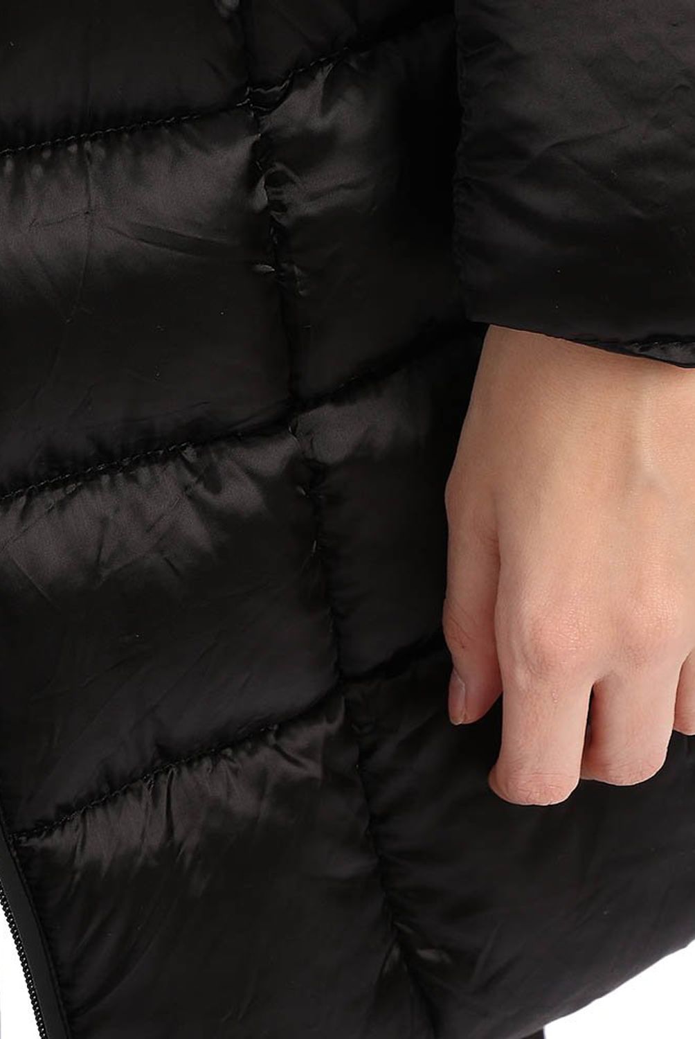NICOPOLY - Mk Parka Larga Metalizada