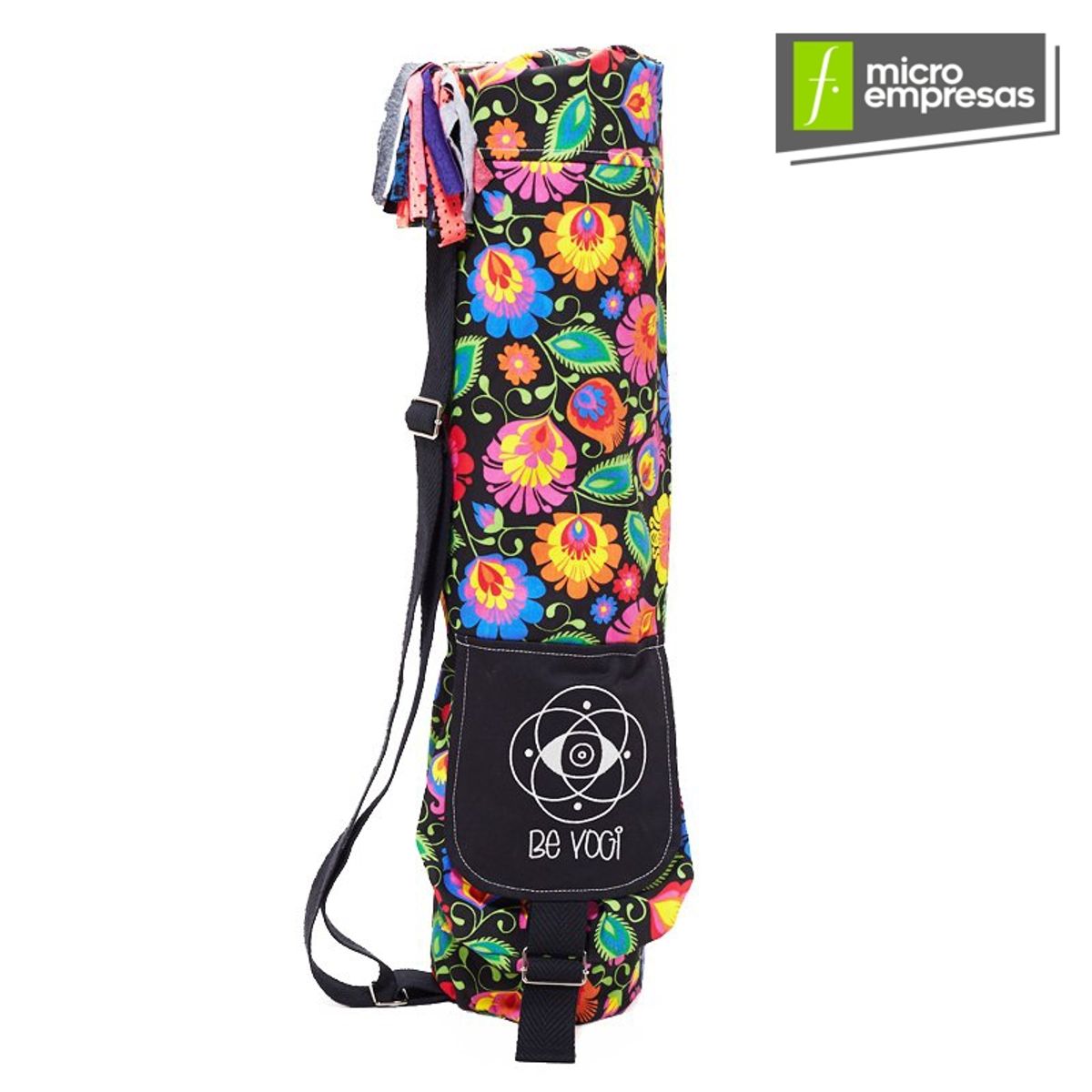 BE YOGI - Porta Mat de Yoga Flores Psico Psico