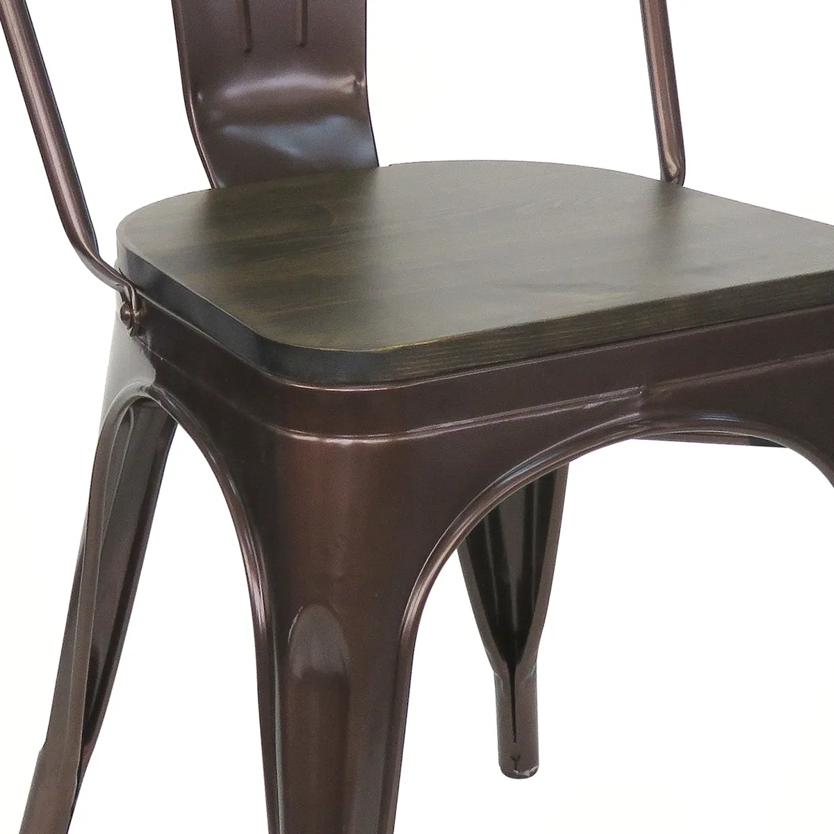 IDETEX - Pack 2 Sillas Antique Rustic Cobre Idetex