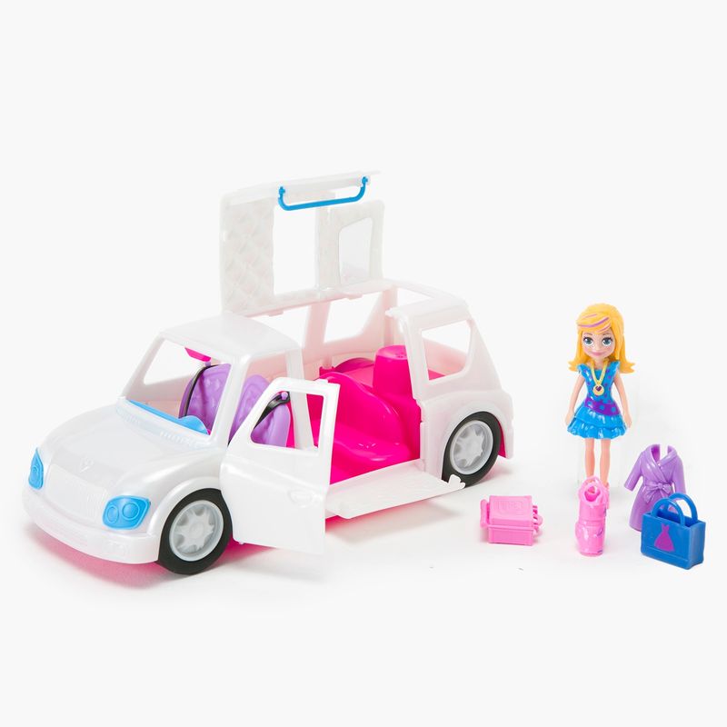 POLLY POCKET - Muñeca y Limusina de Lujo Polly Pocket
