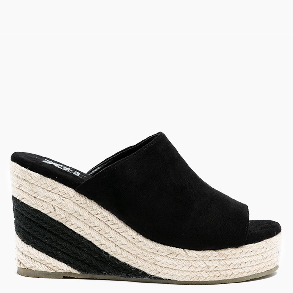 XTI - Sandalia Mujer Negro