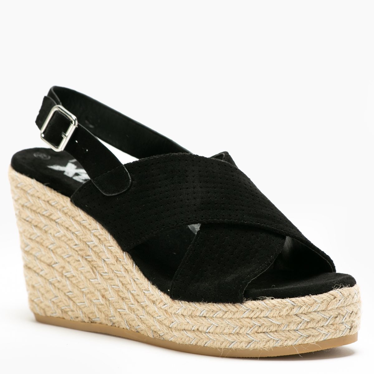 XTI - Sandalia Mujer Negro