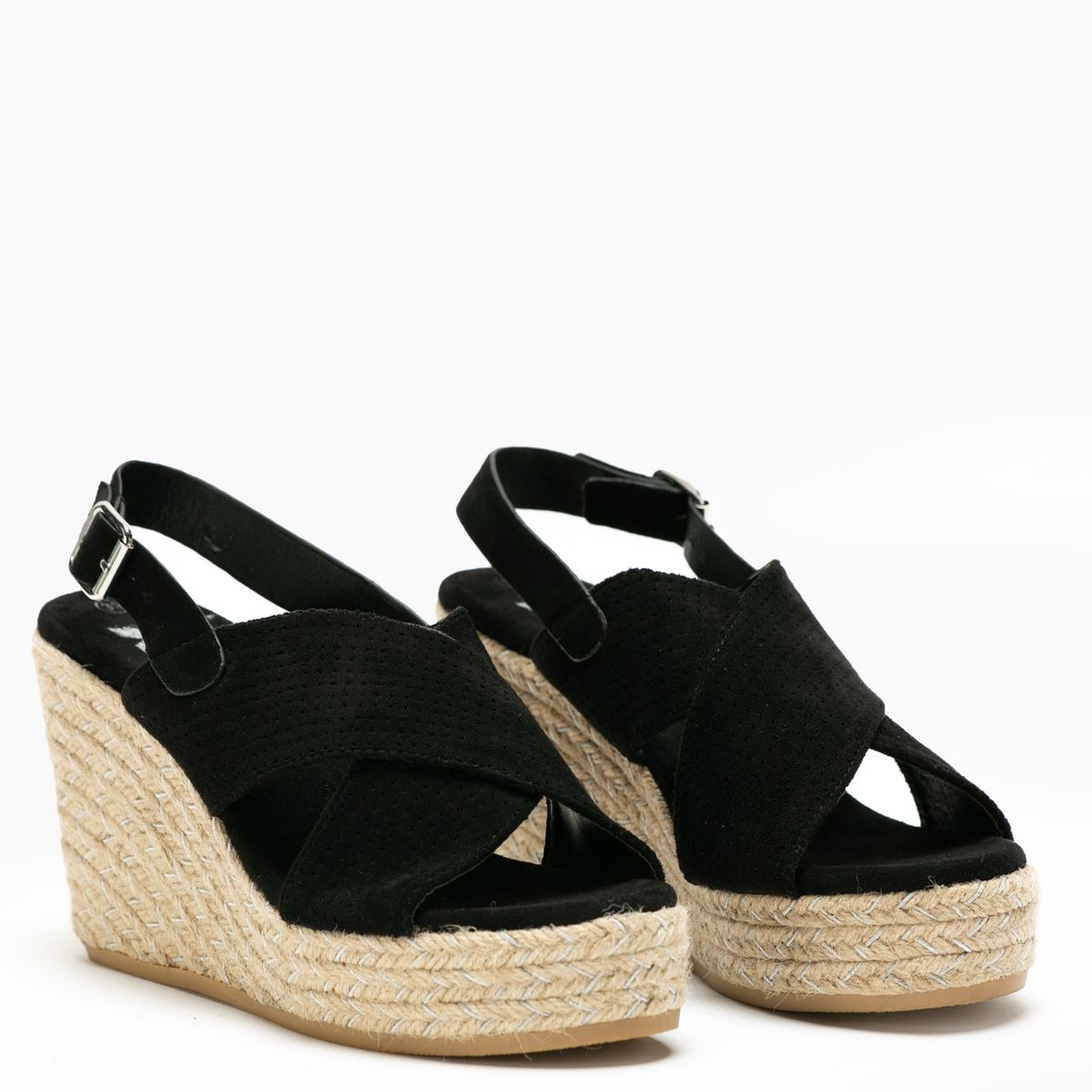 XTI - Sandalia Mujer Negro