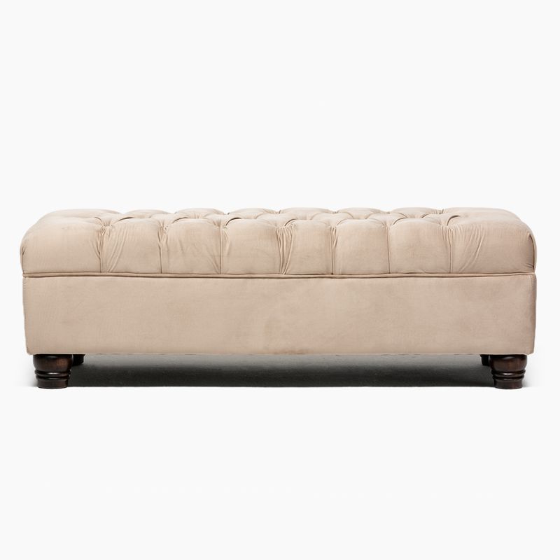 BARRA DESIGN - Banqueta Capitone Felpa Barra Design