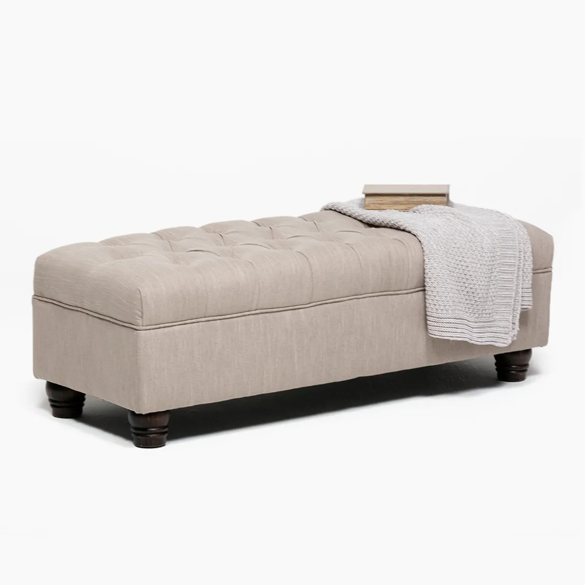 BARRA DESIGN - Banqueta Capitone Lino Barra Design