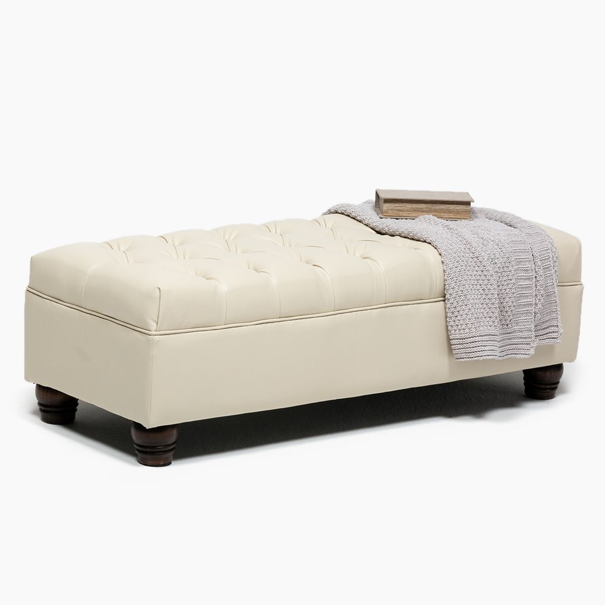 BARRA DESIGN - Banqueta Capitone Pu Barra Design