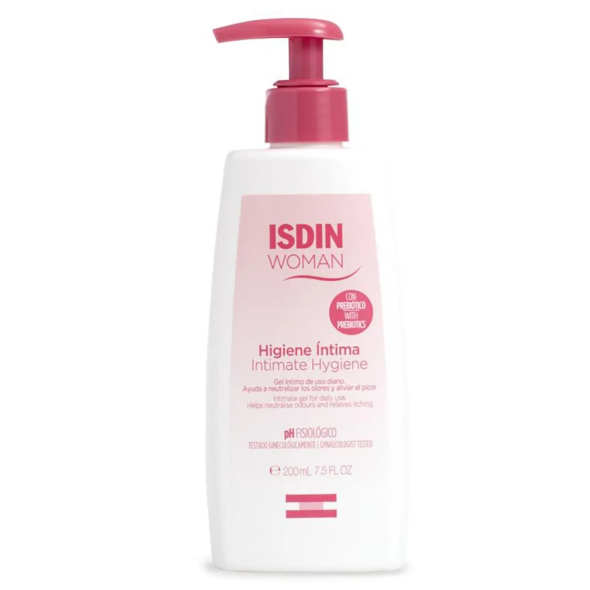 ISDIN - Jabón Íntimo PH Fisiológico Woman Higiene Intima 200 ml ISDIN