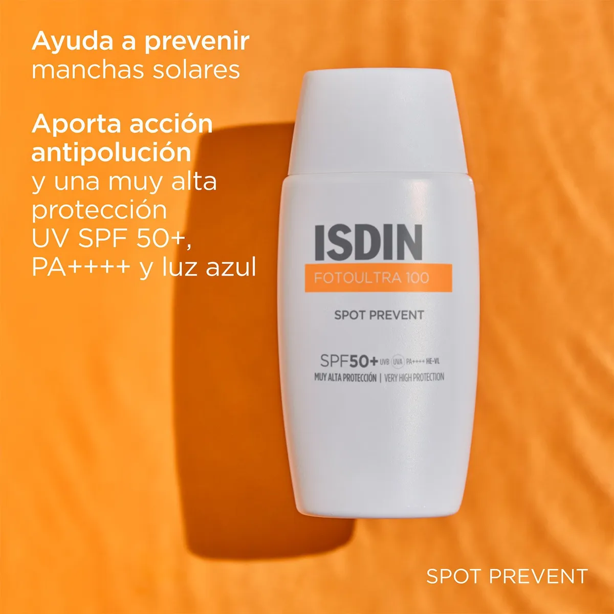 ISDIN - Protector Solar Facial Fotoultra Spot Prevent FPS 50+ 50 ml Isdin