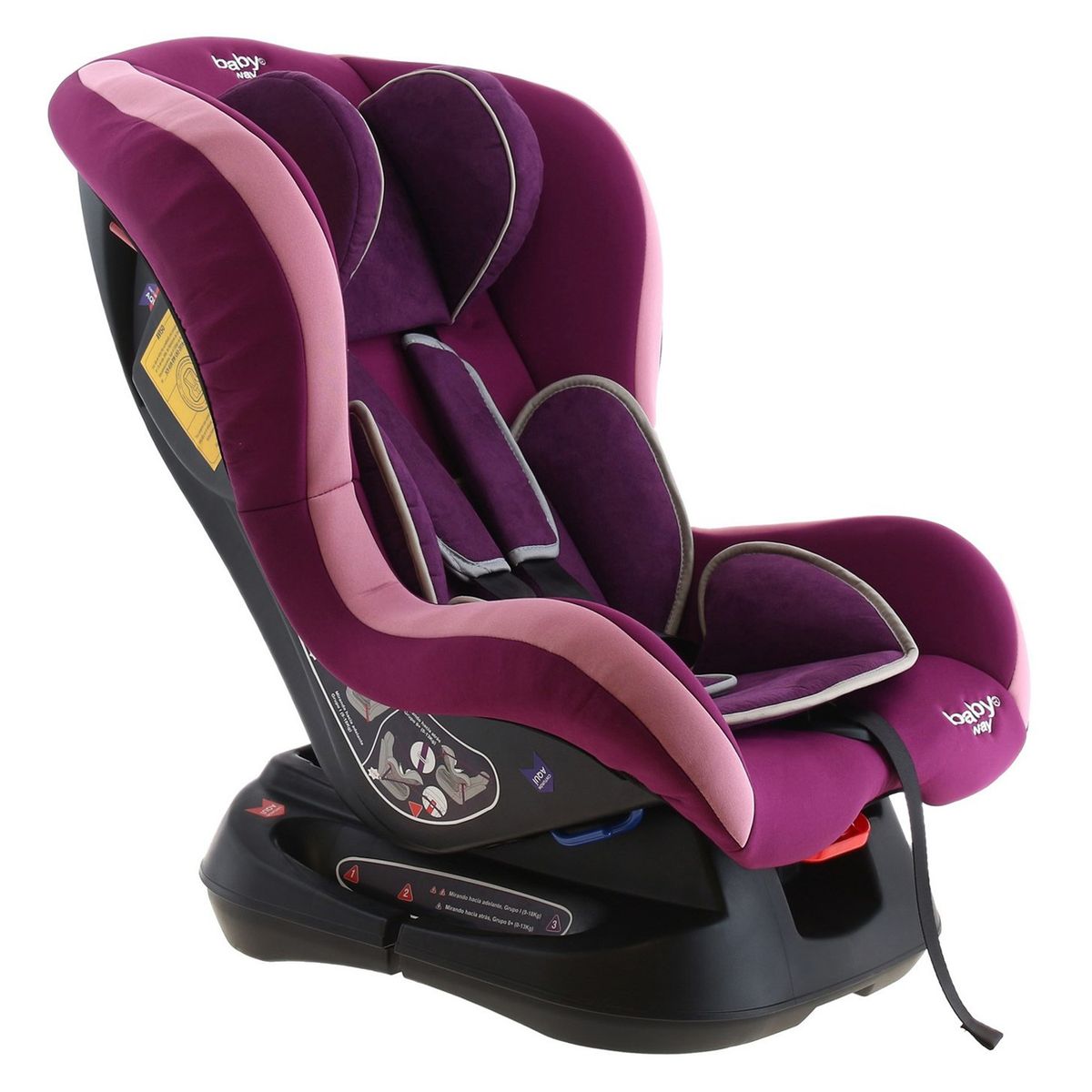 BABY WAY - Baby Way Silla De Auto Butaca Reclinable Morada