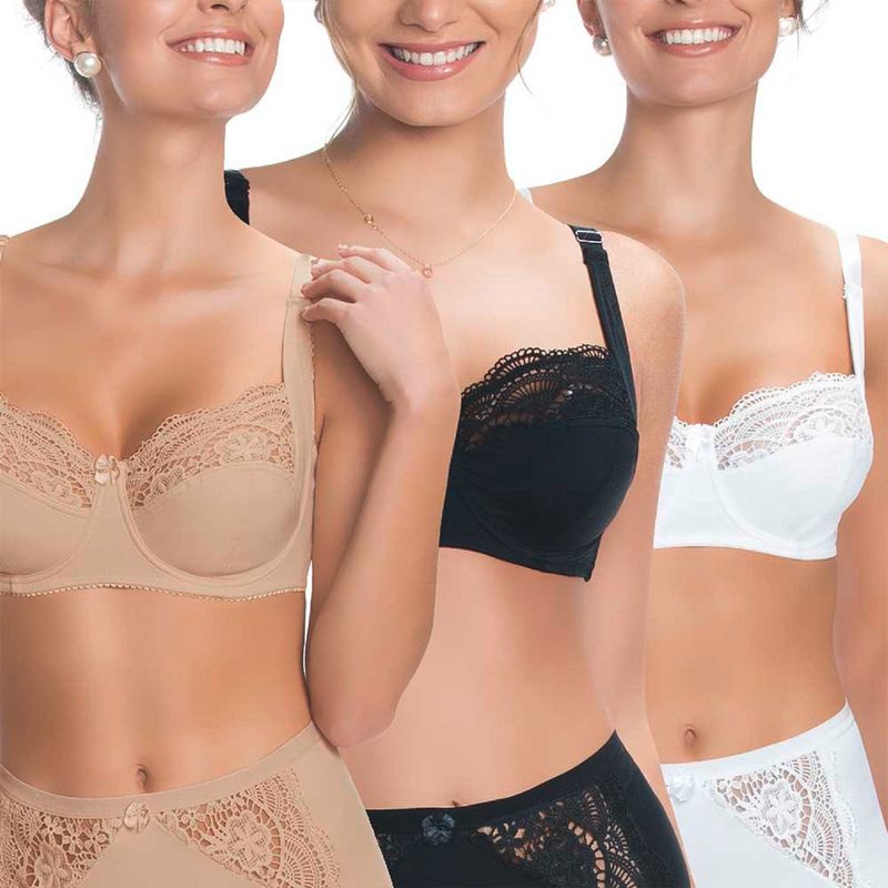 INTIME - Pack De 3 Sostenes Mujer Intime