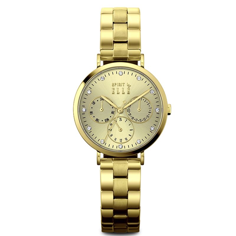 ELLE - Reloj Elle Es20129B05X Dorado Mujer