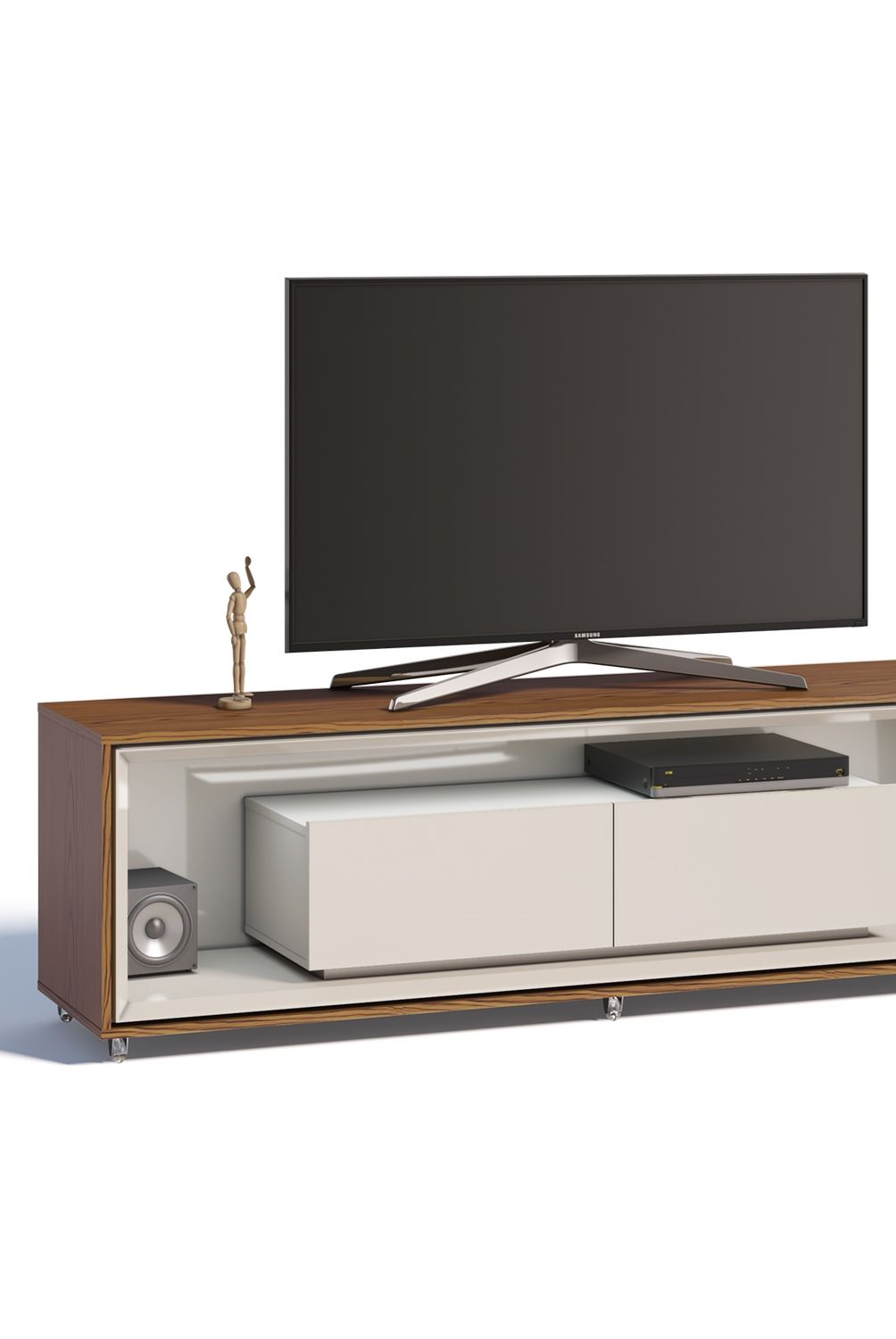 ALTAVISION - Rack Rack Opera 1.8 12875 Offwh Freijo 60 Pulgadas Altavision