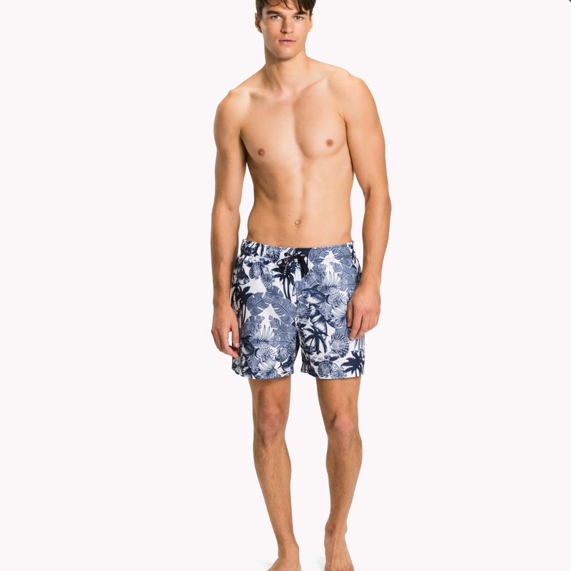 TOMMY HILFIGER - Traje de Baño Estampado Tropical
