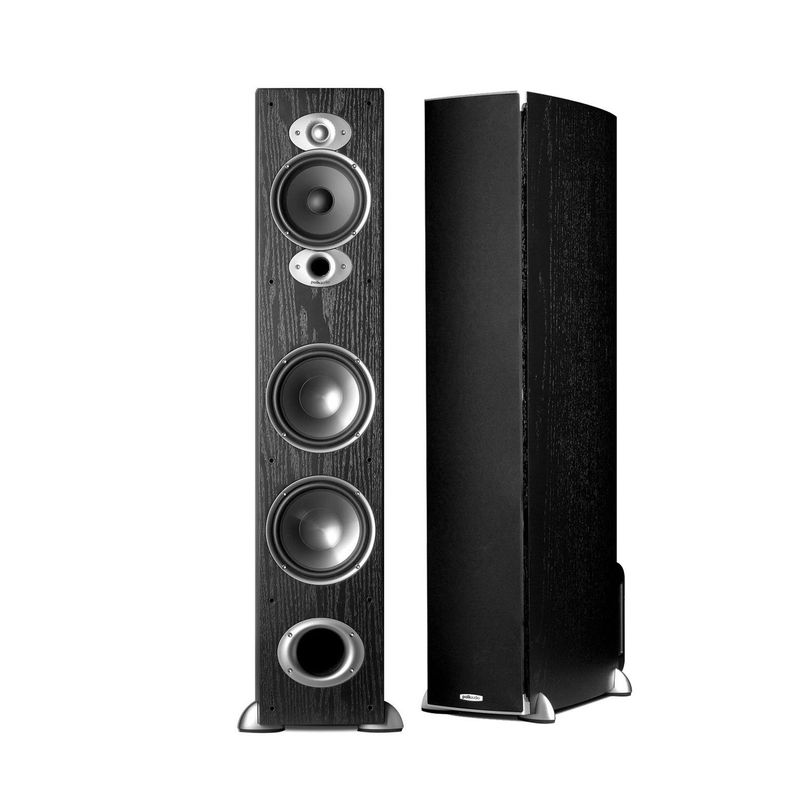 POLK AUDIO - Par Parlantes Columna Polk RTIA7 Negro