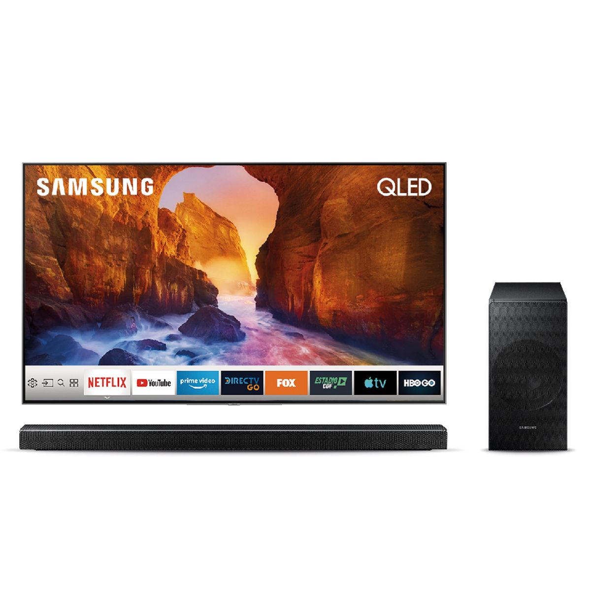 SAMSUNG - QLED 65" QN65Q90RAGXZS 4K Ultra HD Smart TV