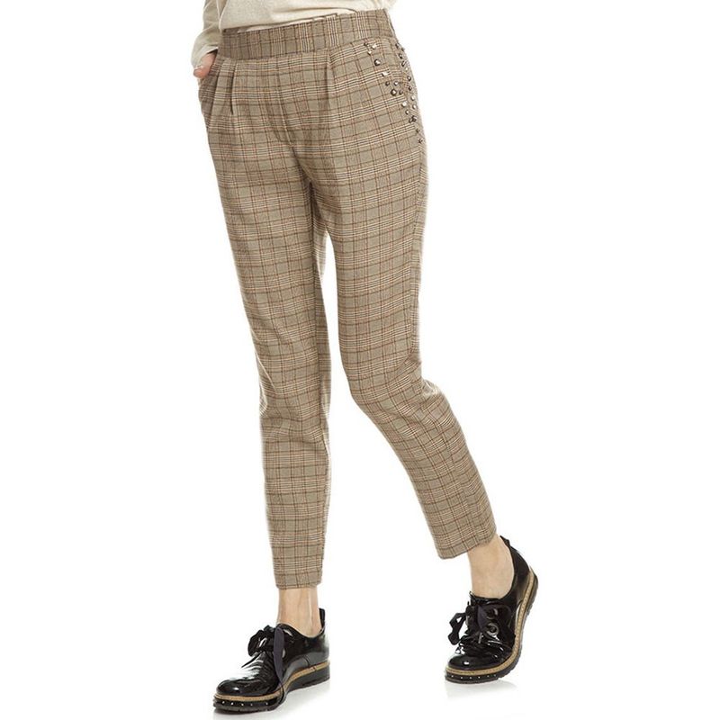 LIOLA - Pantalón Sastre Principe de Gales
