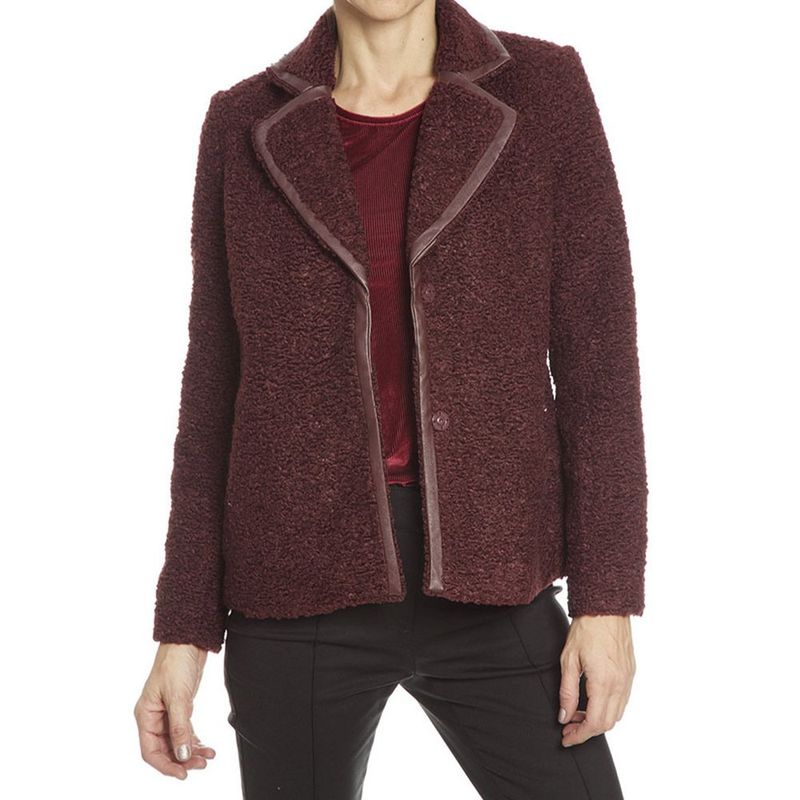 LIOLA - Chaqueta Astracan con Vivo