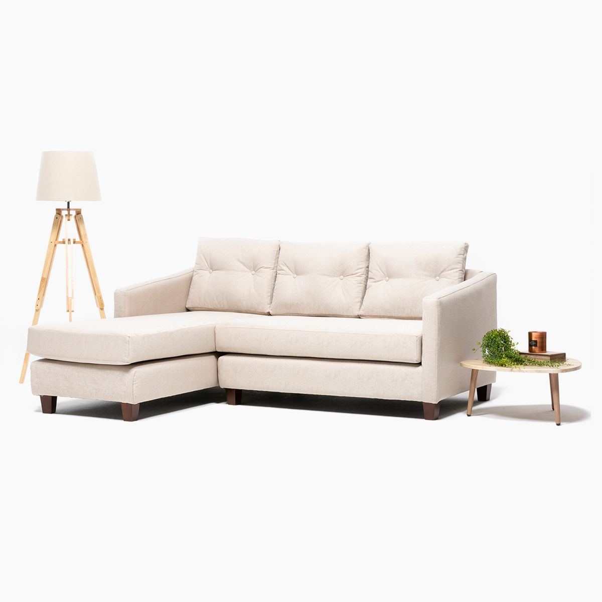 BARRA DESIGN - Sofá Seccional Elena Izquierdo Barra Design