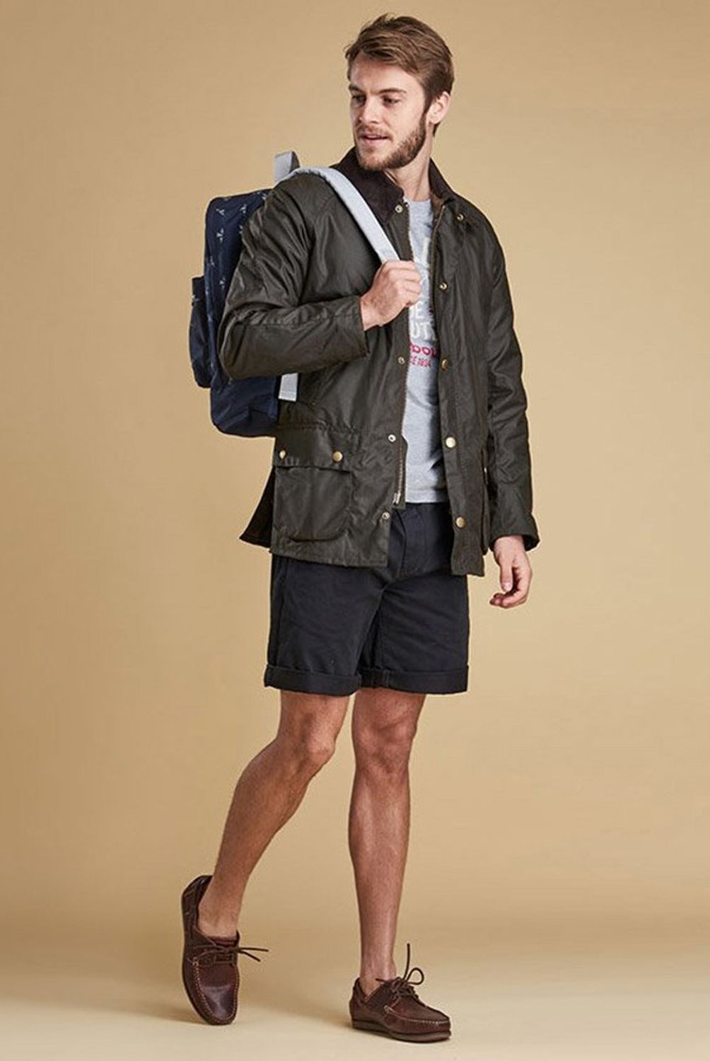 BARBOUR - Chaqueta de Algodón Hombre