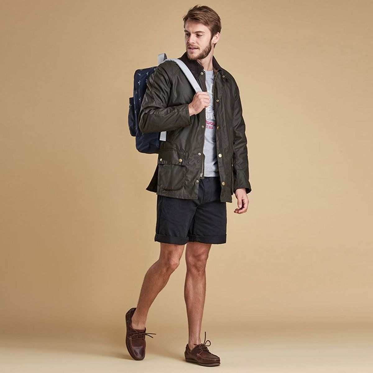 BARBOUR - Chaqueta de Algodón Hombre