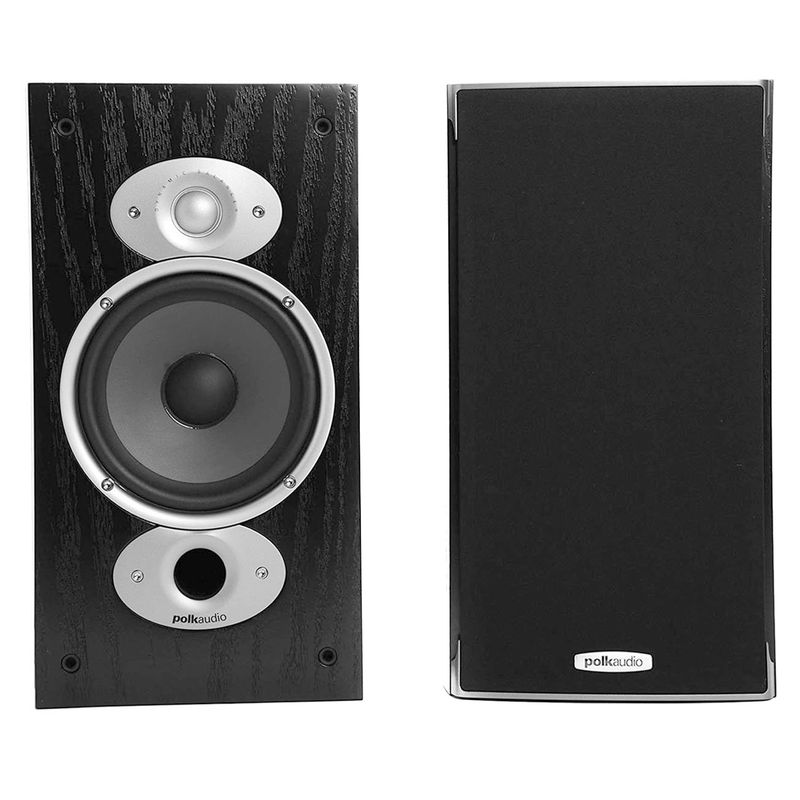POLK AUDIO - Par Parlantes Bookshelf Polk RTIA3 Negro