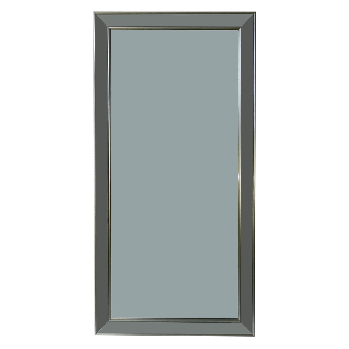 RONDA - Espejo Borde Plateado 60X120 Cm Ronda