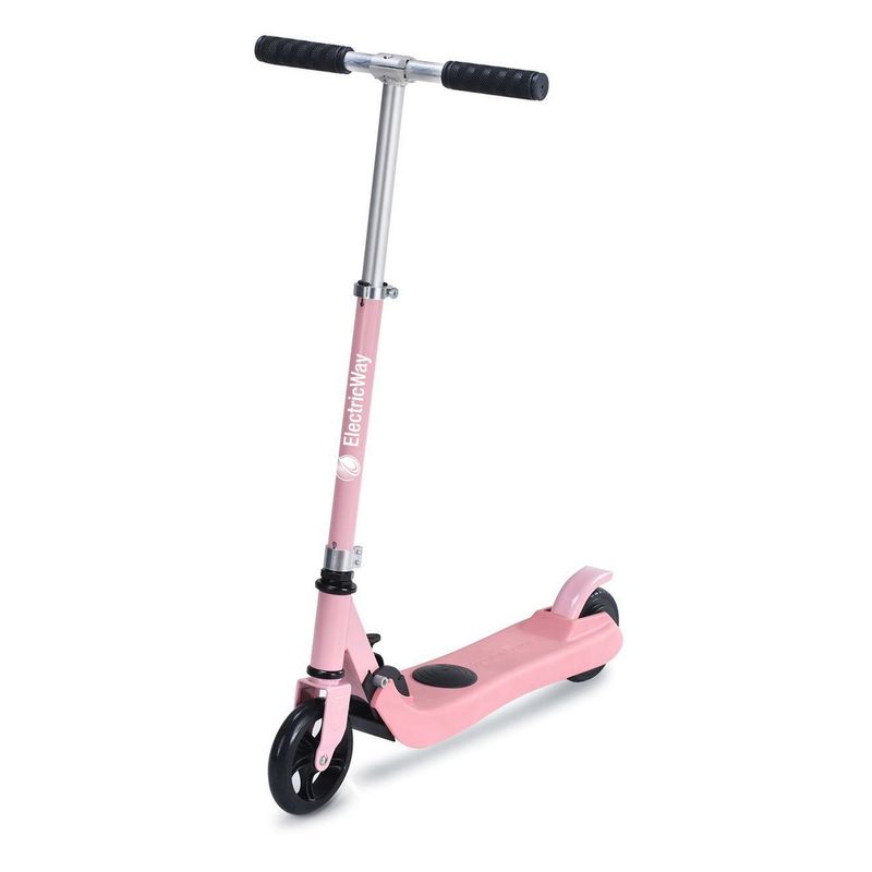 ELECTRIC WAY - Scooter Eléctrico Niño Color Rosado