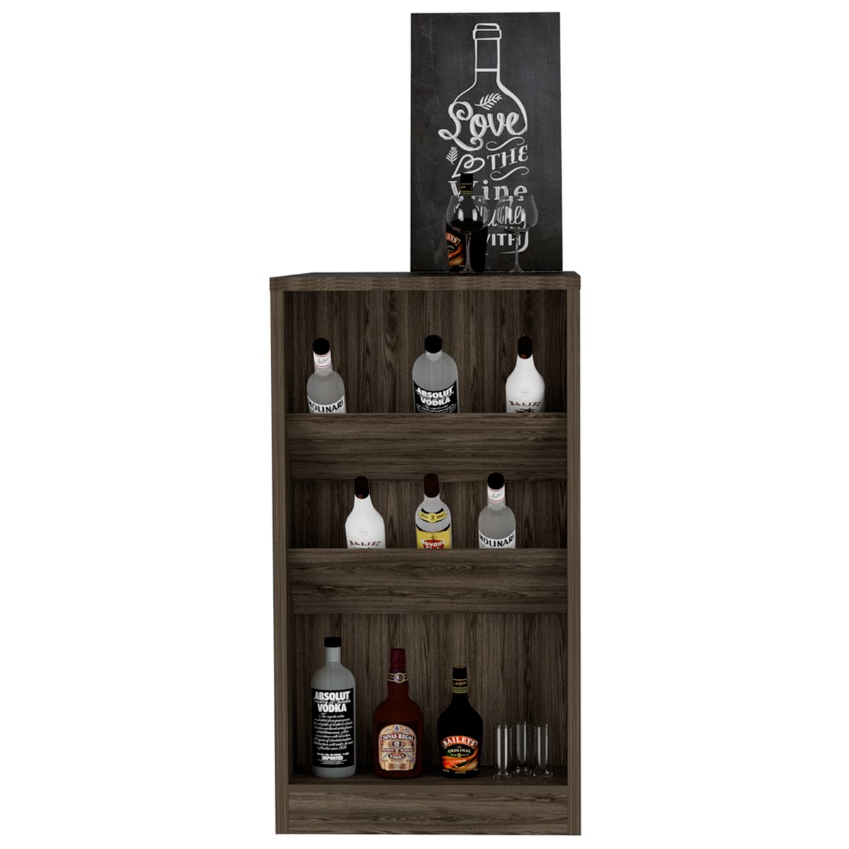 TUHOME - Mesa Bar Syrah Coñac Tuhome