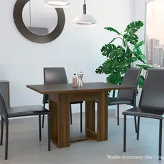 TUHOME - Mesa De Comedor 4 Puestos Volterra