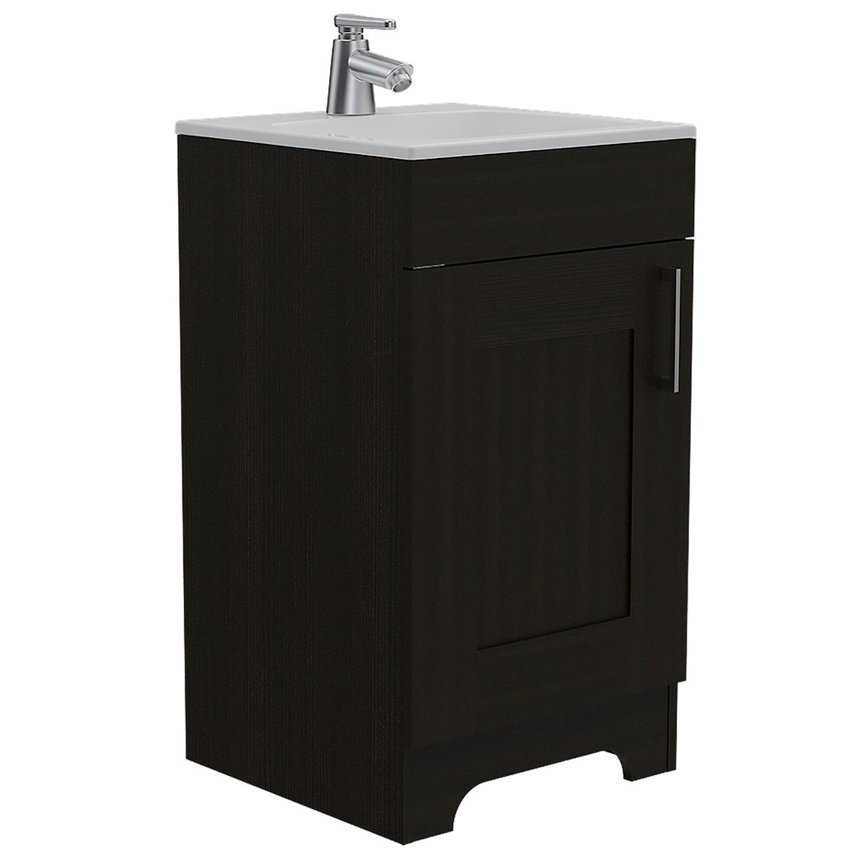 TUHOME - Mueble Lavamanos Barcelona-Wengue Tuhome