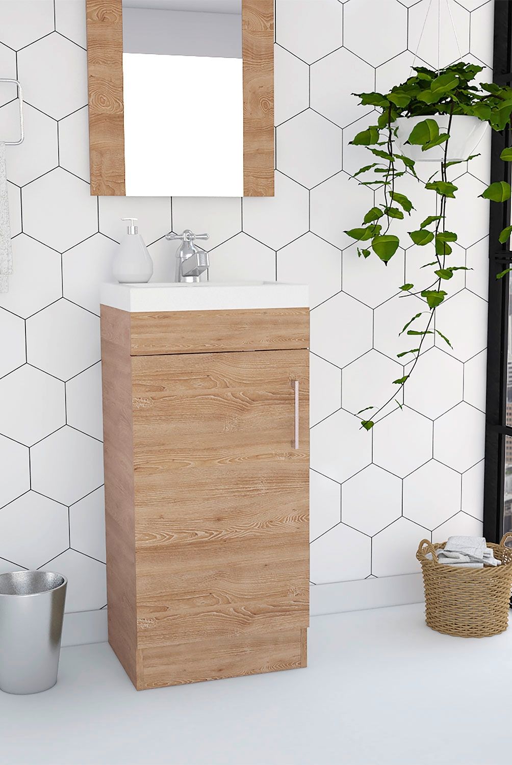 TUHOME - Mueble de Lavamanos Madrid Tuhome