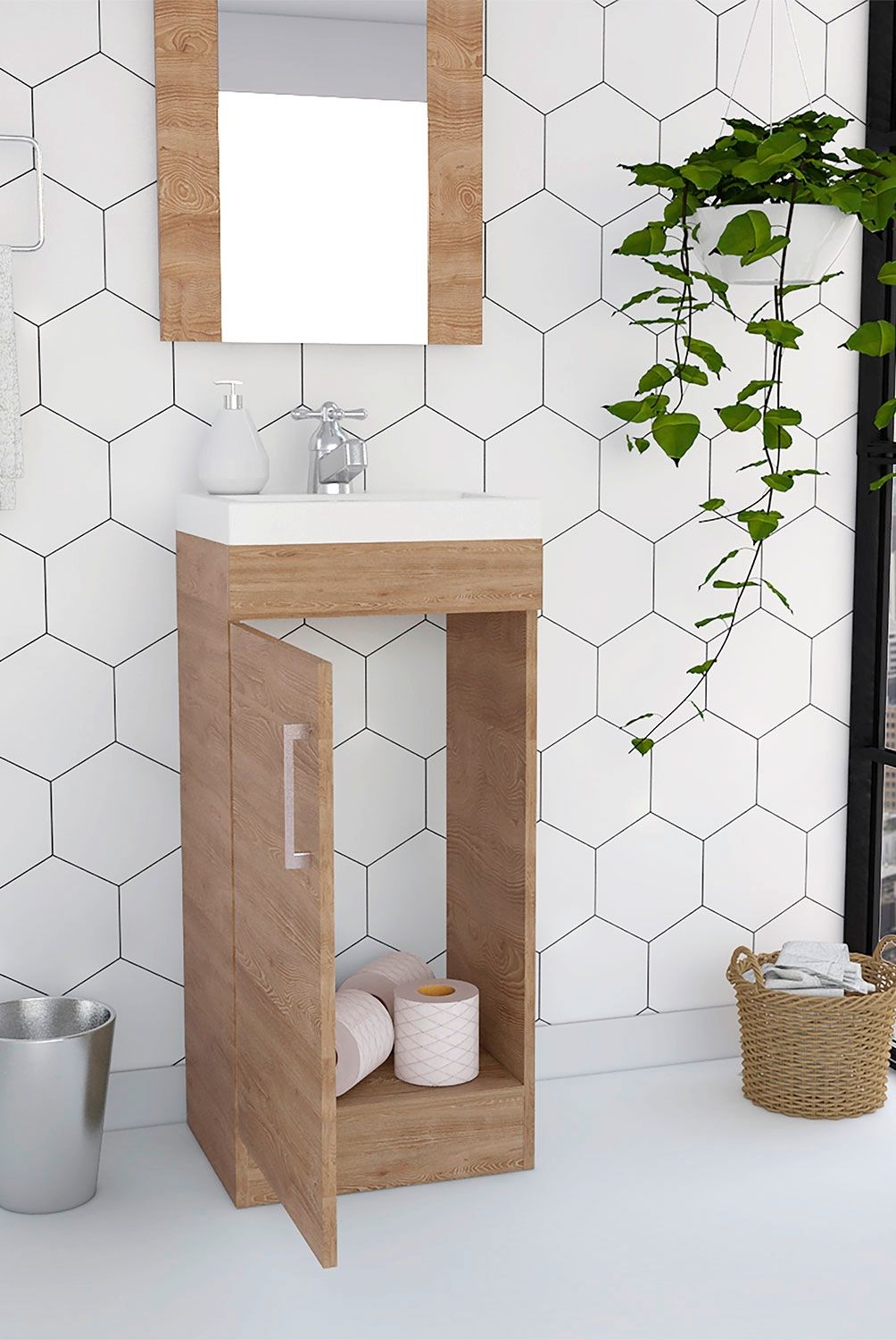 TUHOME - Mueble de Lavamanos Madrid Tuhome