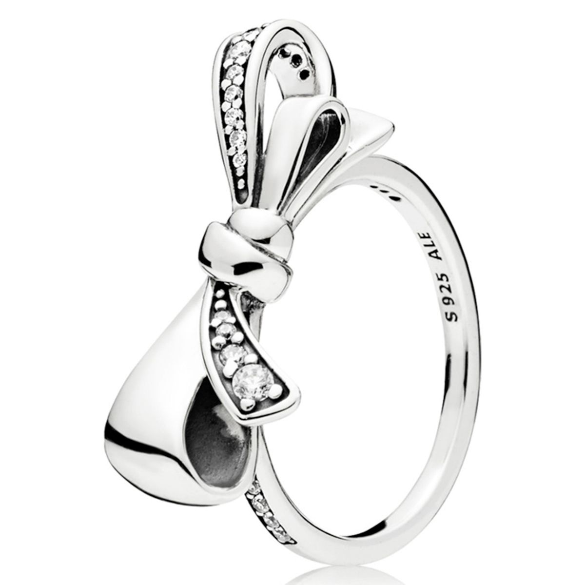 PANDORA - Anillo Lazo Brillante Mujer Pandora