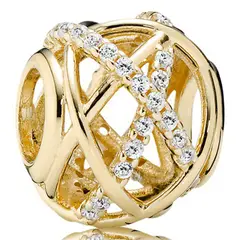 PANDORA - Dije Galaxia De Oro Mujer