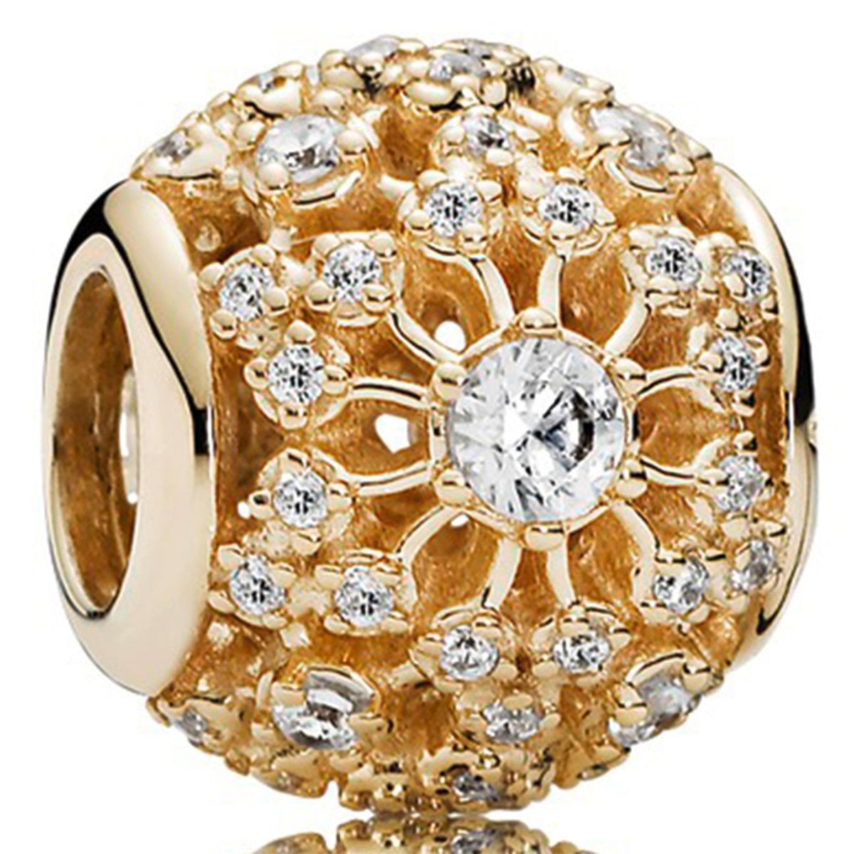 PANDORA - Dije Resplandor Interno De Oro Mujer Pandora