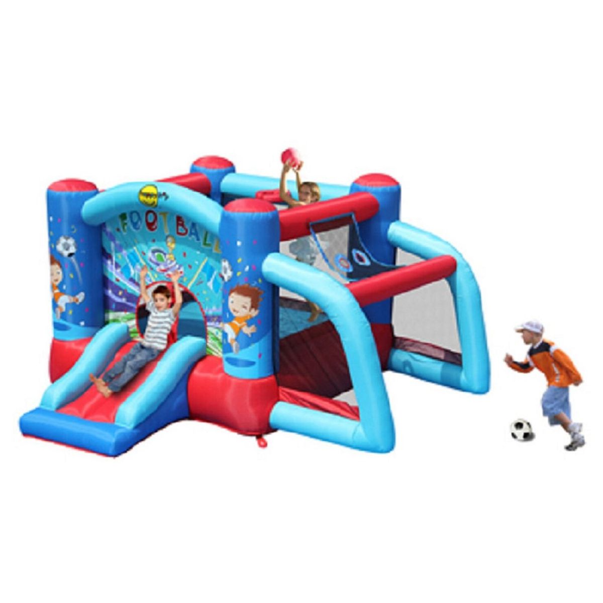 HAPPY HOP - Juego Inflable Fútbol