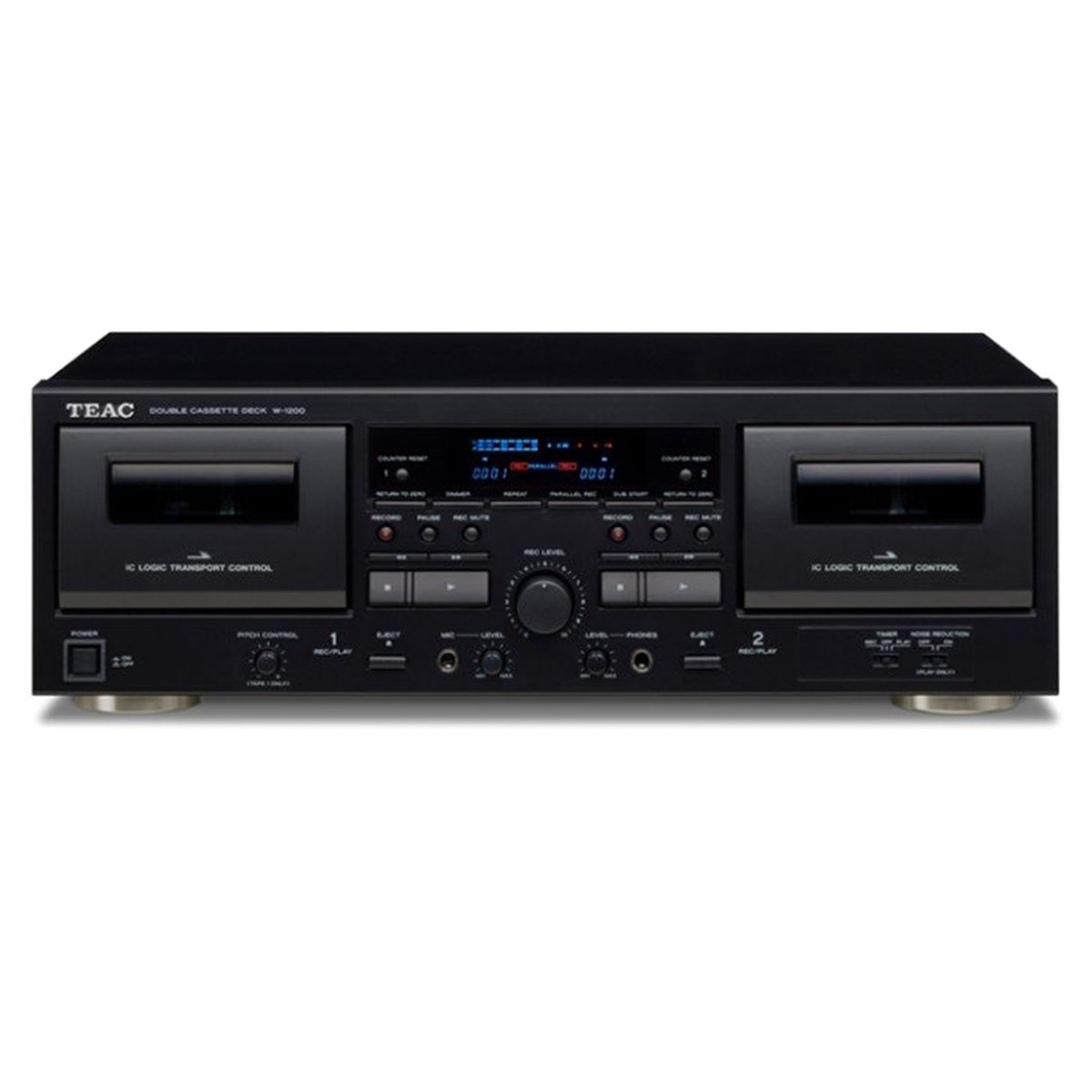 TEAC - Deck Doble Cassette con USB Teac W-1200