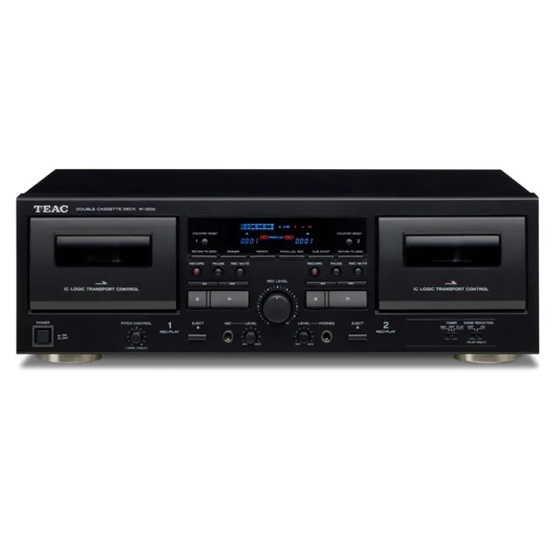 TEAC - Deck Doble Cassette con USB Teac W-1200