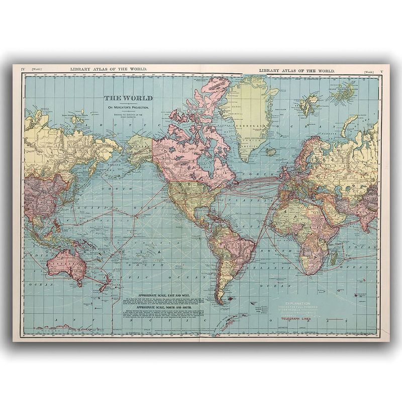 MAPPIN - Mapa del Mundo Siglo XX