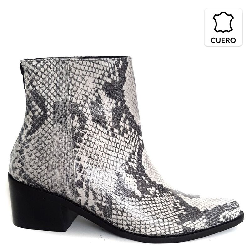 KUYEN DISEÑO - Botín Mujer Ekun Blanco