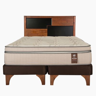 Imagen 2 del producto Cama Maximo Cobre 2 Plazas + Respaldo Colonia