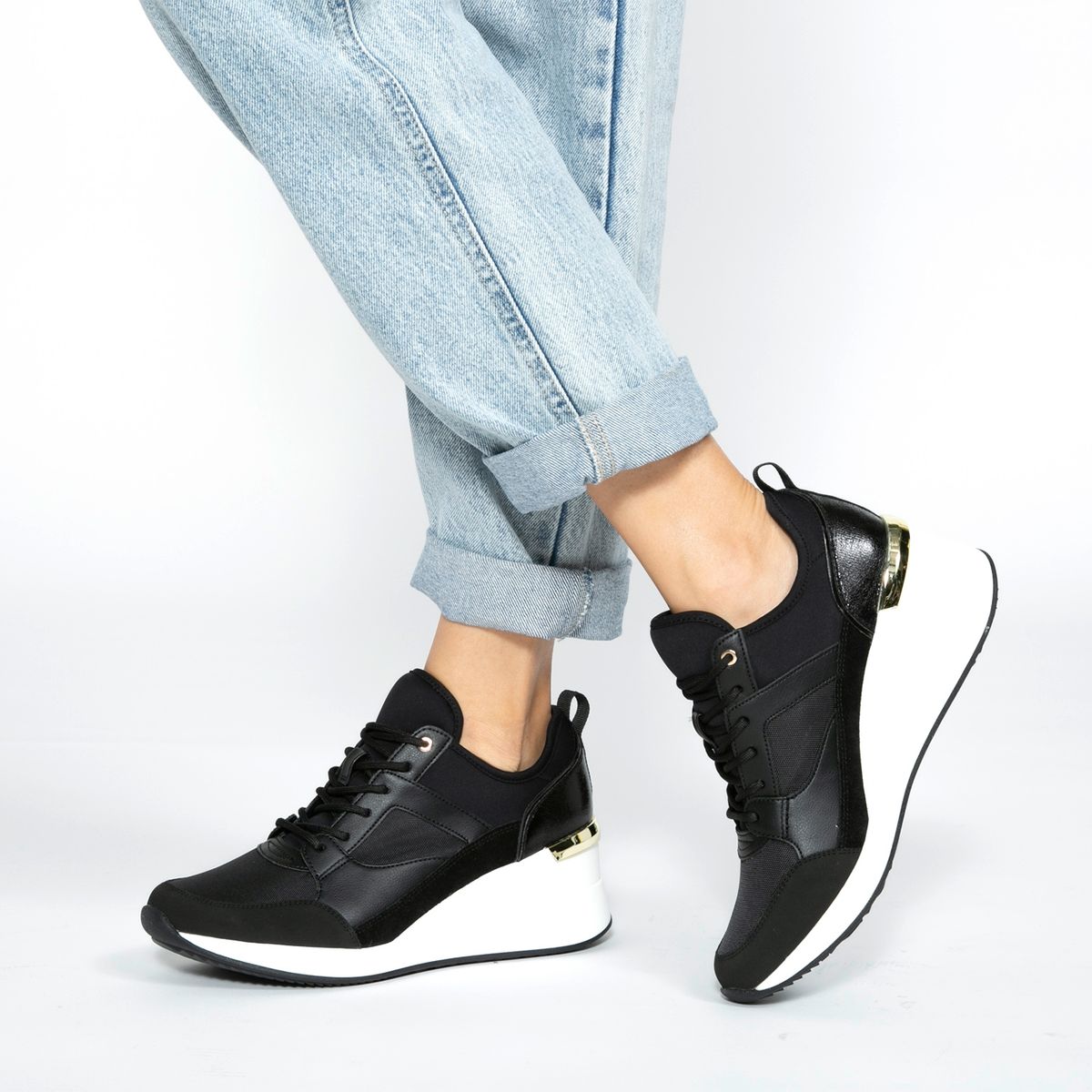 ALDO - Thrundra Zapatilla Urbana Mujer Negra Aldo