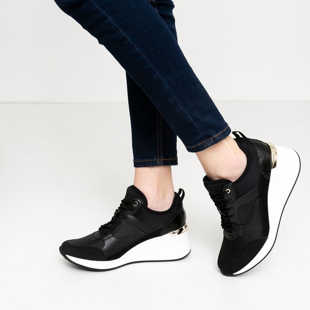 ALDO - Thrundra Zapatilla Urbana Mujer Negra Aldo