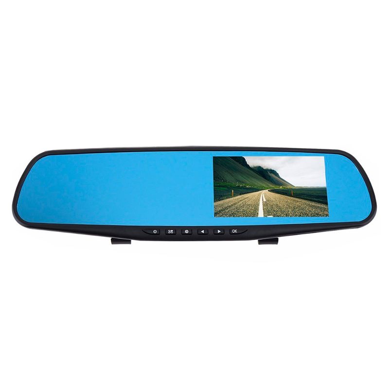 GENERICO - Cámara Frontal Auto Espejo Retrovisor Full Hd