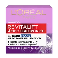 Crema Hidratante Noche Revitalift Ácido Hialurónico 50 Ml