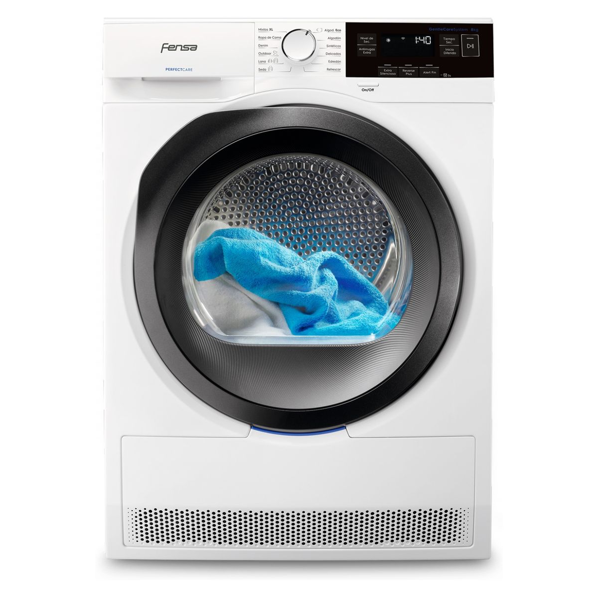 FENSA - Secadora Bomba De Calor 8 Kg Europe 8D Blanca Fensa