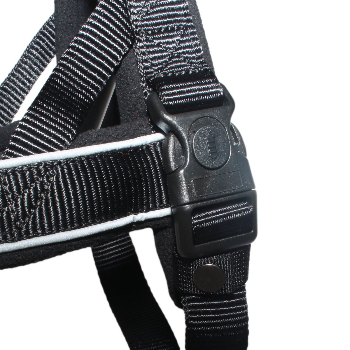 MASCAN - Arnés Noruego Acolchado Xl Negro Perro