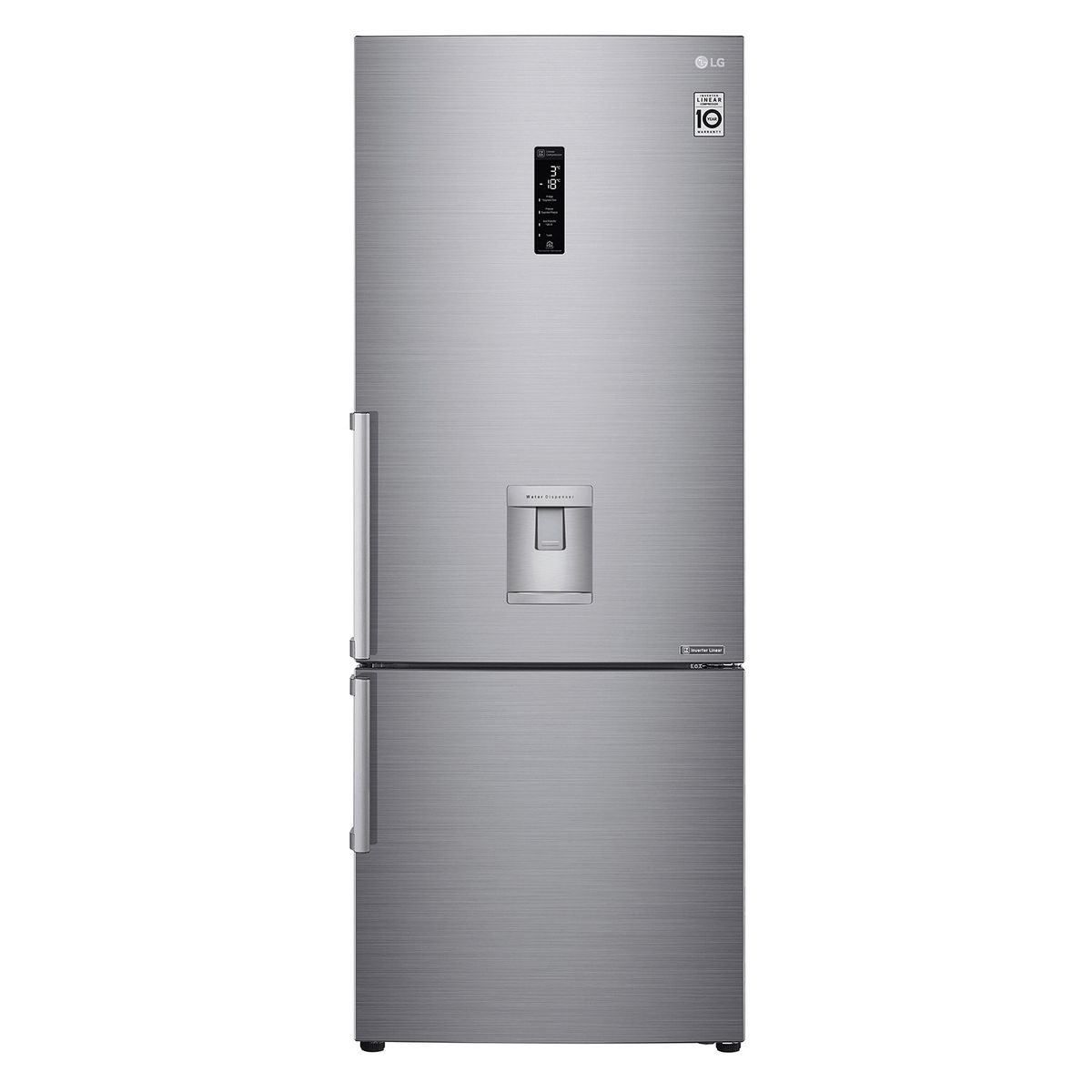 LG - Refrigerador LG No Frost Bottom Freezer LG LB45SGP Linear Cooling 446Lts